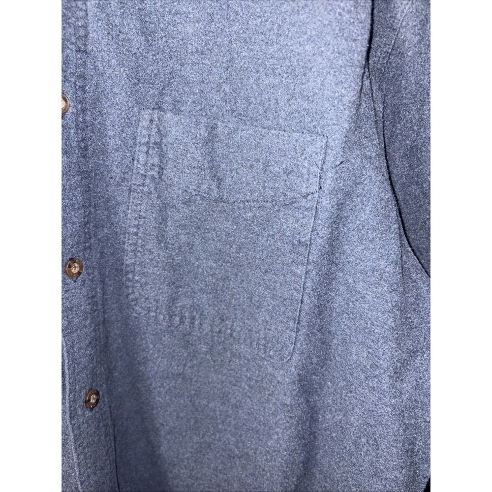 Woolrich Original Outdoor Clothing Company Grey Button Down Flannel Shirt XL - Picture 6 of 11